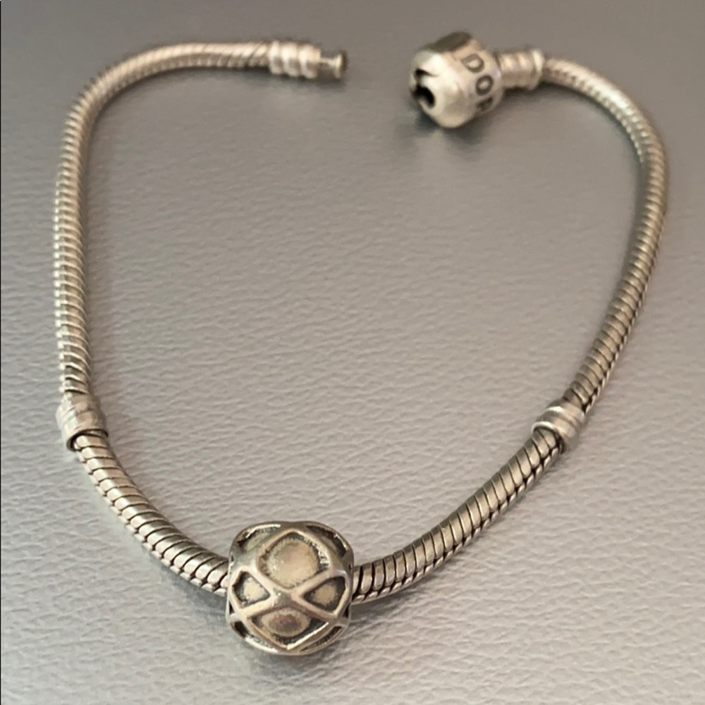 Pandora 925 Bracelet with Pandora Charm #790165
